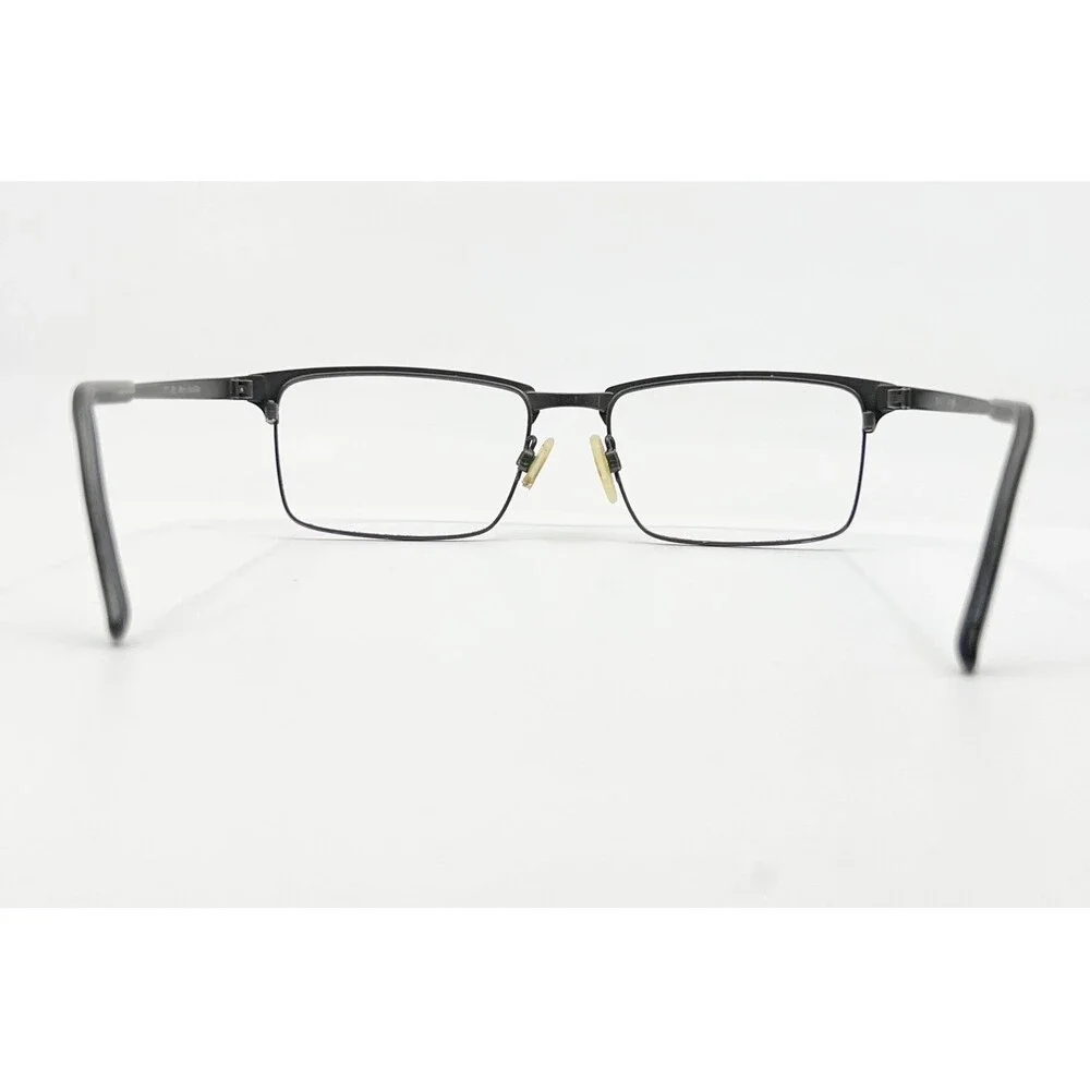 Cole Haan Eyeglass Frames Matte Black Gunmetal Rectangular 1717 001 53-17-140